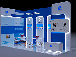 展位设计，突然有点感觉，做了个练习小展位