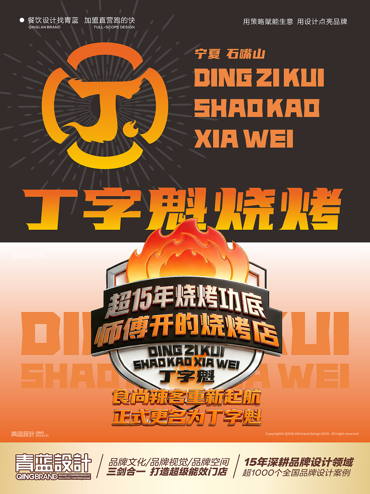 石嘴山丨丁字魁丨烧烤丨青蓝全案设计（图ZNDAyMzAwMTc2） - 品牌 - 站酷设计师青蓝全案设计原创素材 - 站酷ZCOOL