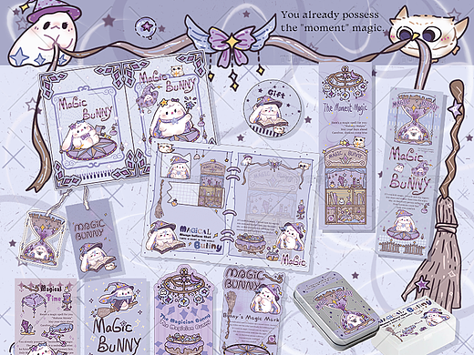 无属性文创｜魔法垂耳兔