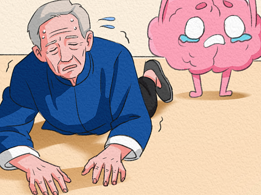 条漫设计 | 身体发的“中风预警短信”（健康科普）