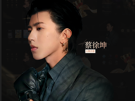全民偶像蔡徐坤人物介绍PPT