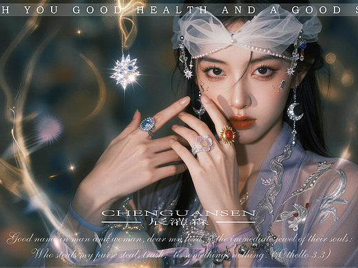 辰灌森 | 月夜幽梦女子系列-0002