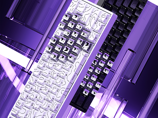 狼蛛WIN60 | 爱心蝴蝶键帽 | 详情页