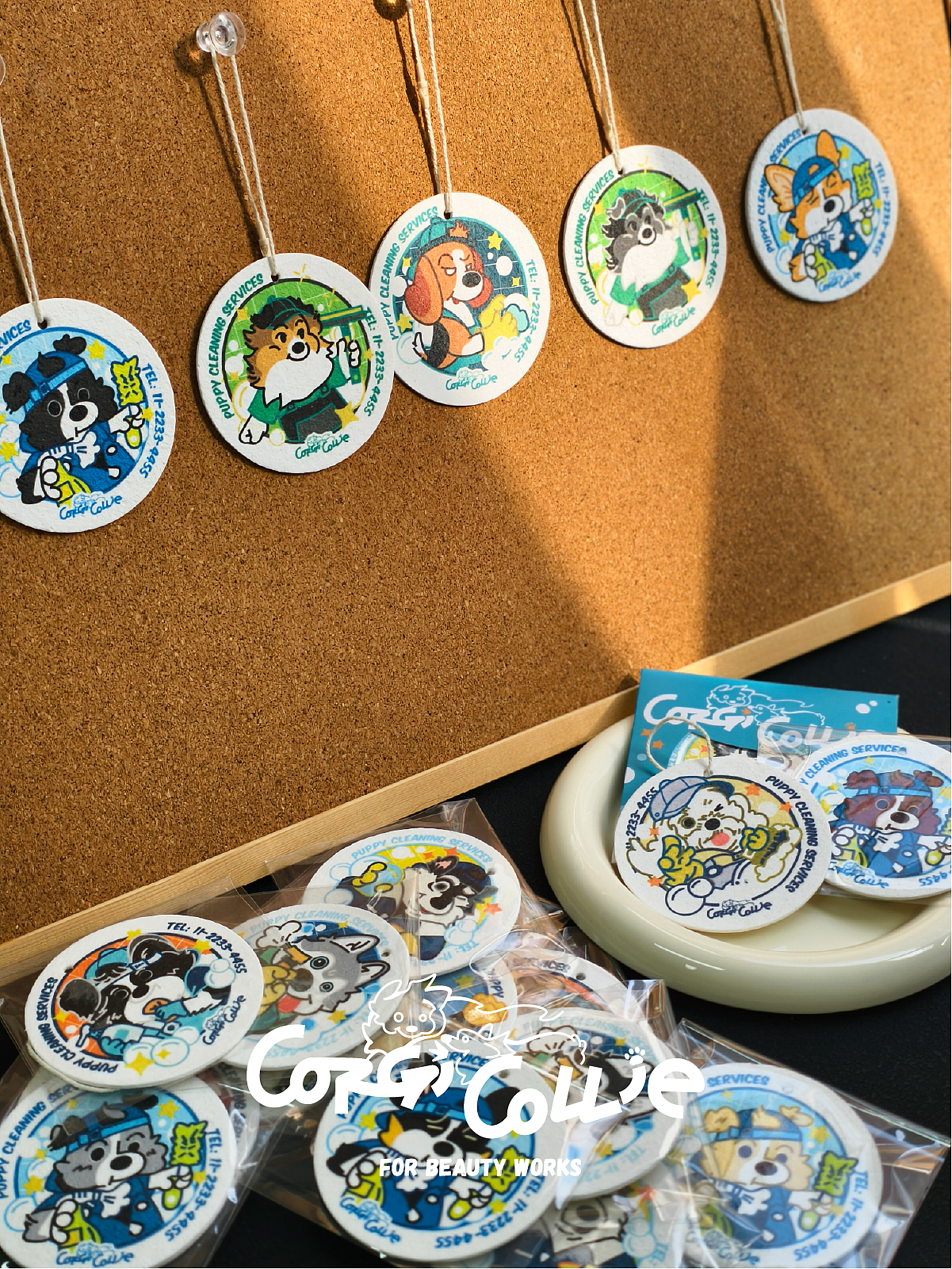 【Puppy Cleaning Services 】木浆海绵百洁擦（图ZNDAyMzA4NTQw） - 生活用品 - 站酷设计师辣辣柴原创素材 - 站酷ZCOOL