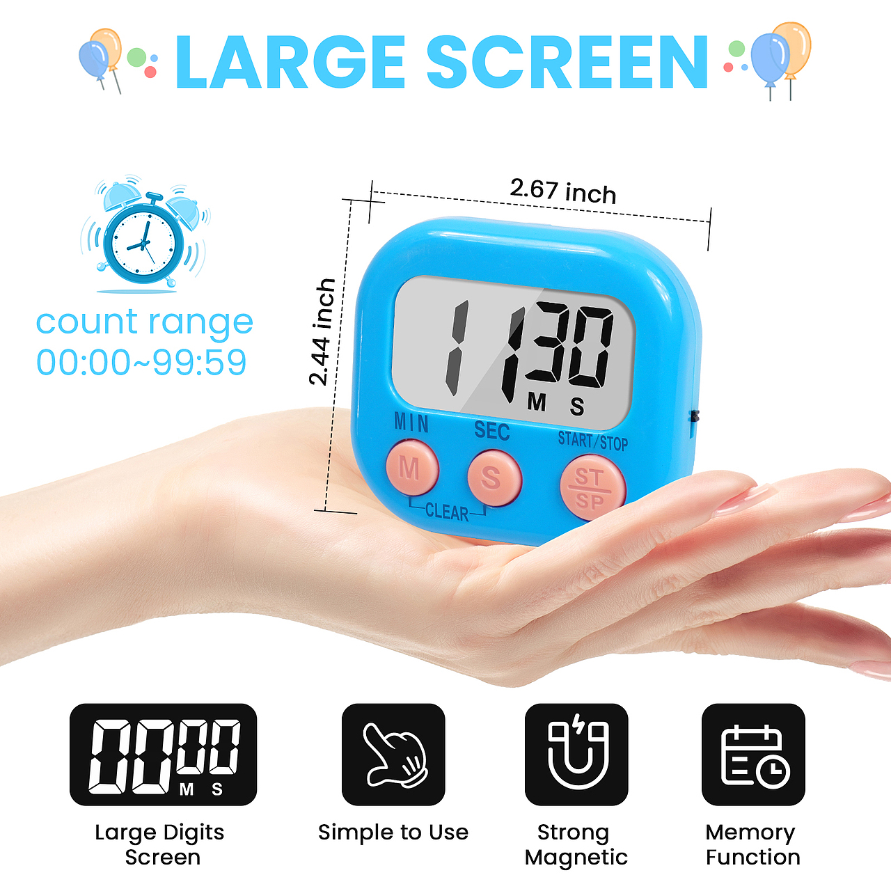 计时器--亚马逊主图（图ZNDAyMzE0MjI0） - 电商 - 站酷设计师梦珠原创素材 - 站酷ZCOOL