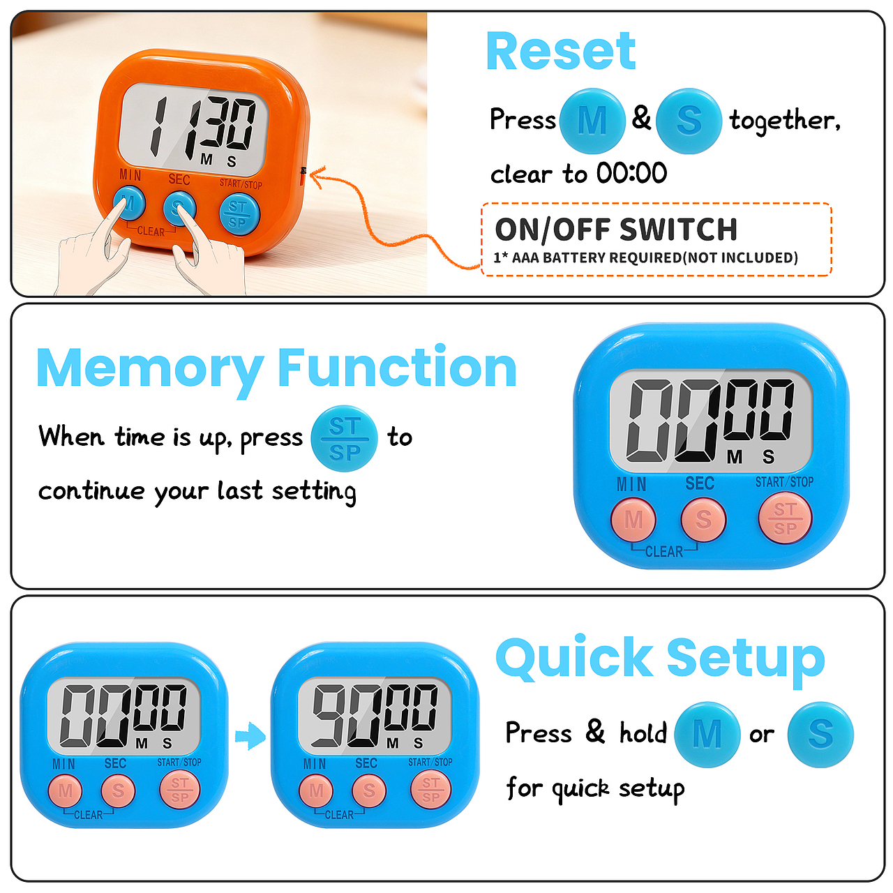 计时器--亚马逊主图（图ZNDAyMzE0MjMy） - 电商 - 站酷设计师梦珠原创素材 - 站酷ZCOOL