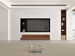 陈岳作品 | 中洲 锦城湖岸 160㎡ 现代简约