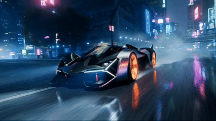 AICG&BLENDER-Terzo 极速之夜（图ZNDAyMzIzNDEy） - 动画/影视 - 站酷设计师赵尼赵四達原创素材 - 站酷ZCOOL