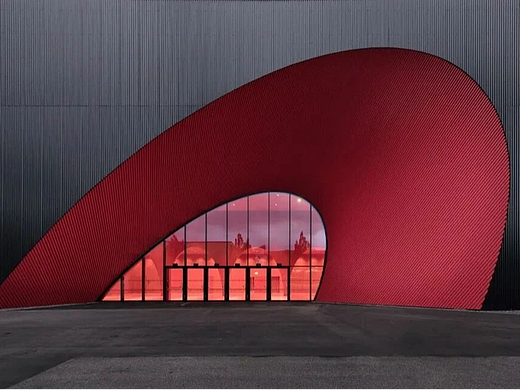 欣赏|100例高质量展厅门头设计案例分享