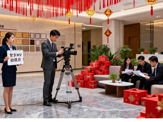 企业贺岁MV宣传视频：解锁新春品牌传播新路径​（个人主页-ZMTY5NTg0NA==） - 其他 - 站酷设计师小美兔原创素材 - 站酷ZCOOL