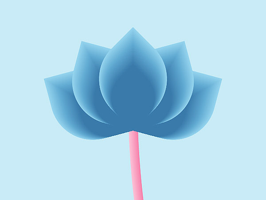 Adobe Illustrator 弥散风格花朵