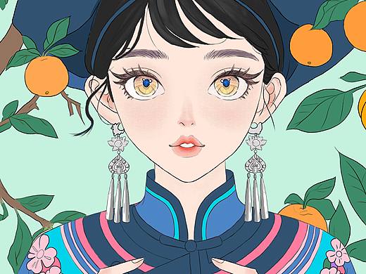 橙花满枝