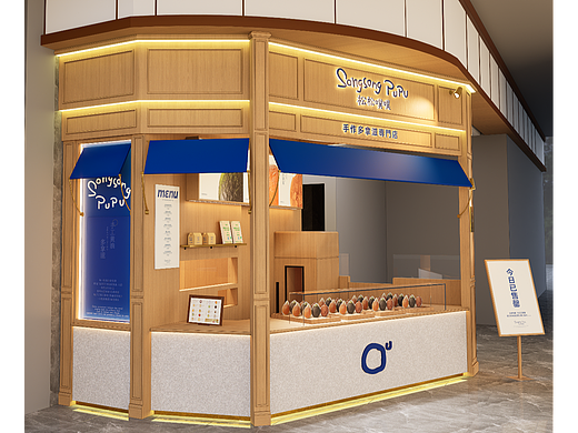 南京景枫首店【松松噗噗】空间设计