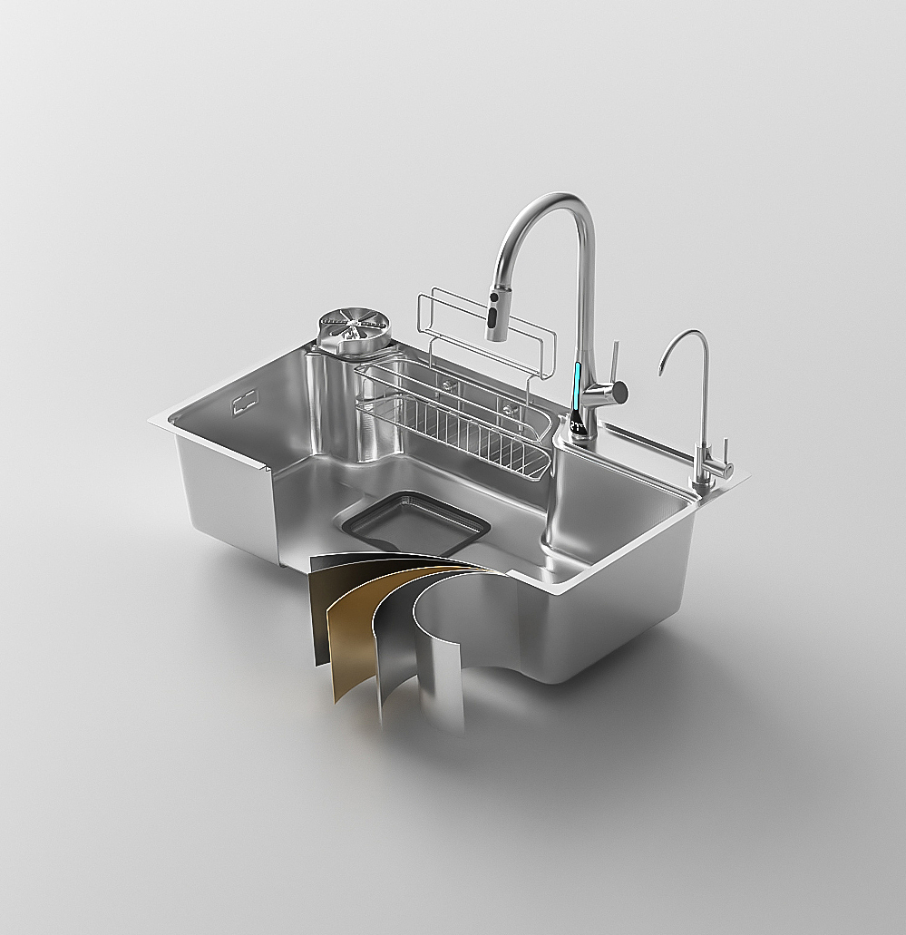 厨房水槽详情页渲染2（图ZNDAyMzQ0MDI0） - 产品 - 站酷设计师游川鱼原创素材 - 站酷ZCOOL