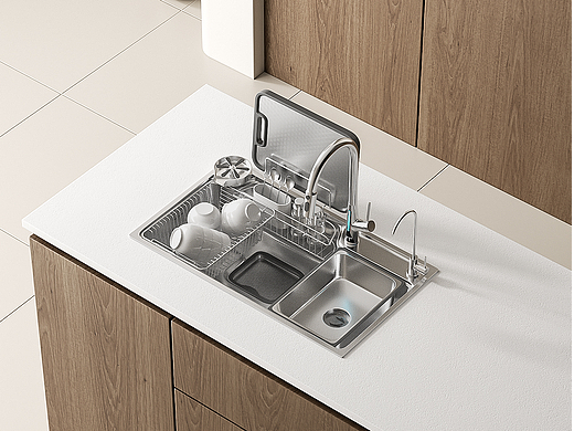 厨房水槽详情页渲染2