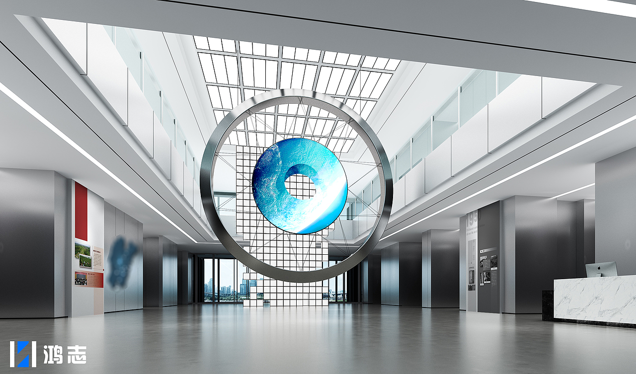 產(chǎn)業(yè)展廳（圖ZNDAyMzUzNzI4） - 展陳設(shè)計(jì) - 站酷設(shè)計(jì)師鴻志空間設(shè)計(jì)原創(chuàng)素材 - 站酷ZCOOL