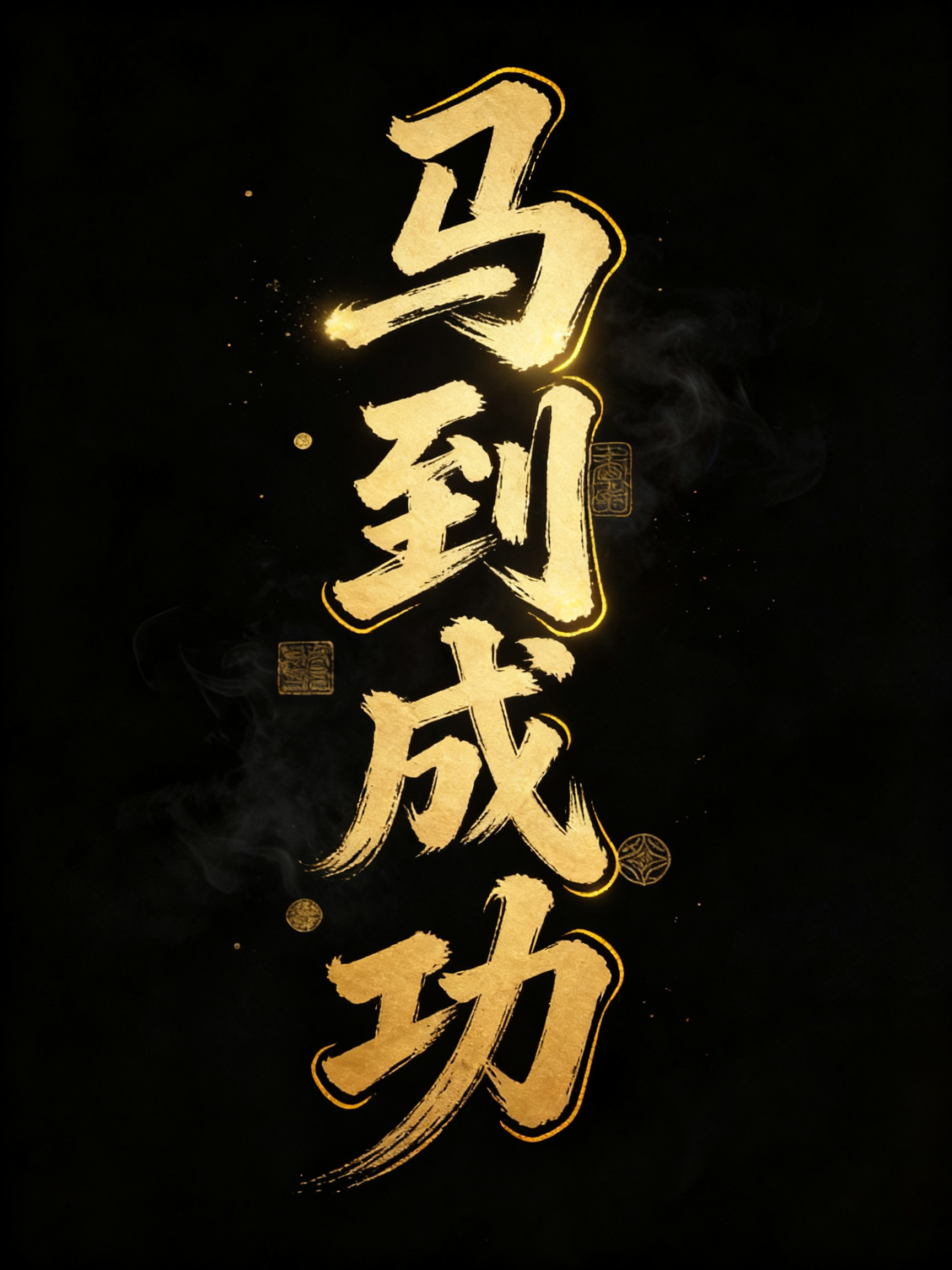 7款鎏金特效字体，大气又招财马年主视觉模板素材（图ZMTU0MDY1MTY=） - 教程 - 站酷设计师设计便利贴原创素材 - 站酷ZCOOL