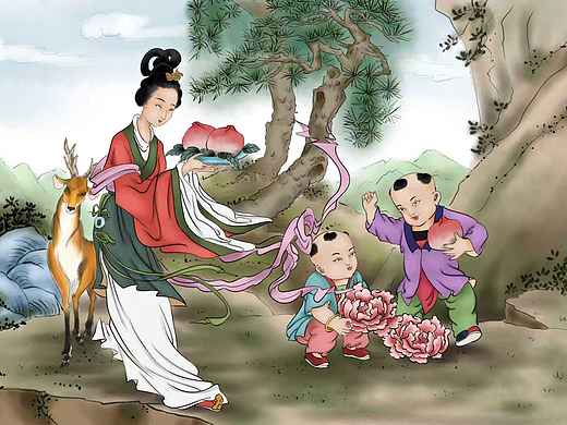 ps电子手绘笔刷手绘国画