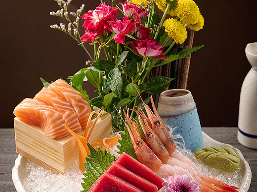 一口入魂的刺身拍摄作品