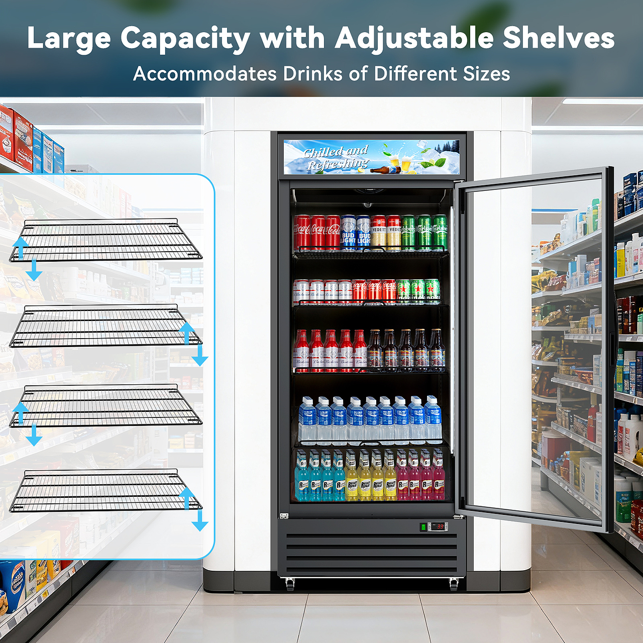 饮料冰柜（图ZNDAyMzY5MjY0） - 电子产品 - 站酷设计师小鬼qwq原创素材 - 站酷ZCOOL