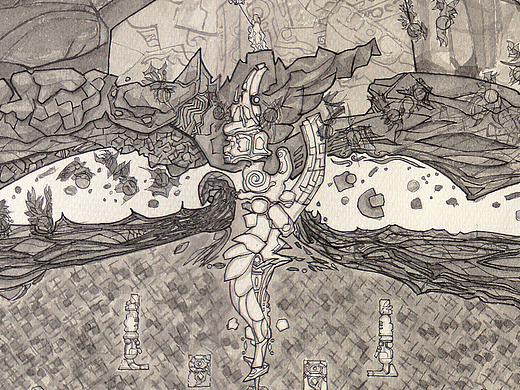 盤古開天（個人主頁-ZNzMxMzA5MzI=） - 創(chuàng)作習(xí)作 - 站酷設(shè)計師賽斯1976原創(chuàng)素材 - 站酷ZCOOL