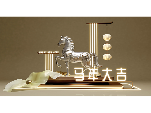 马年新作品  手工制作有原模型