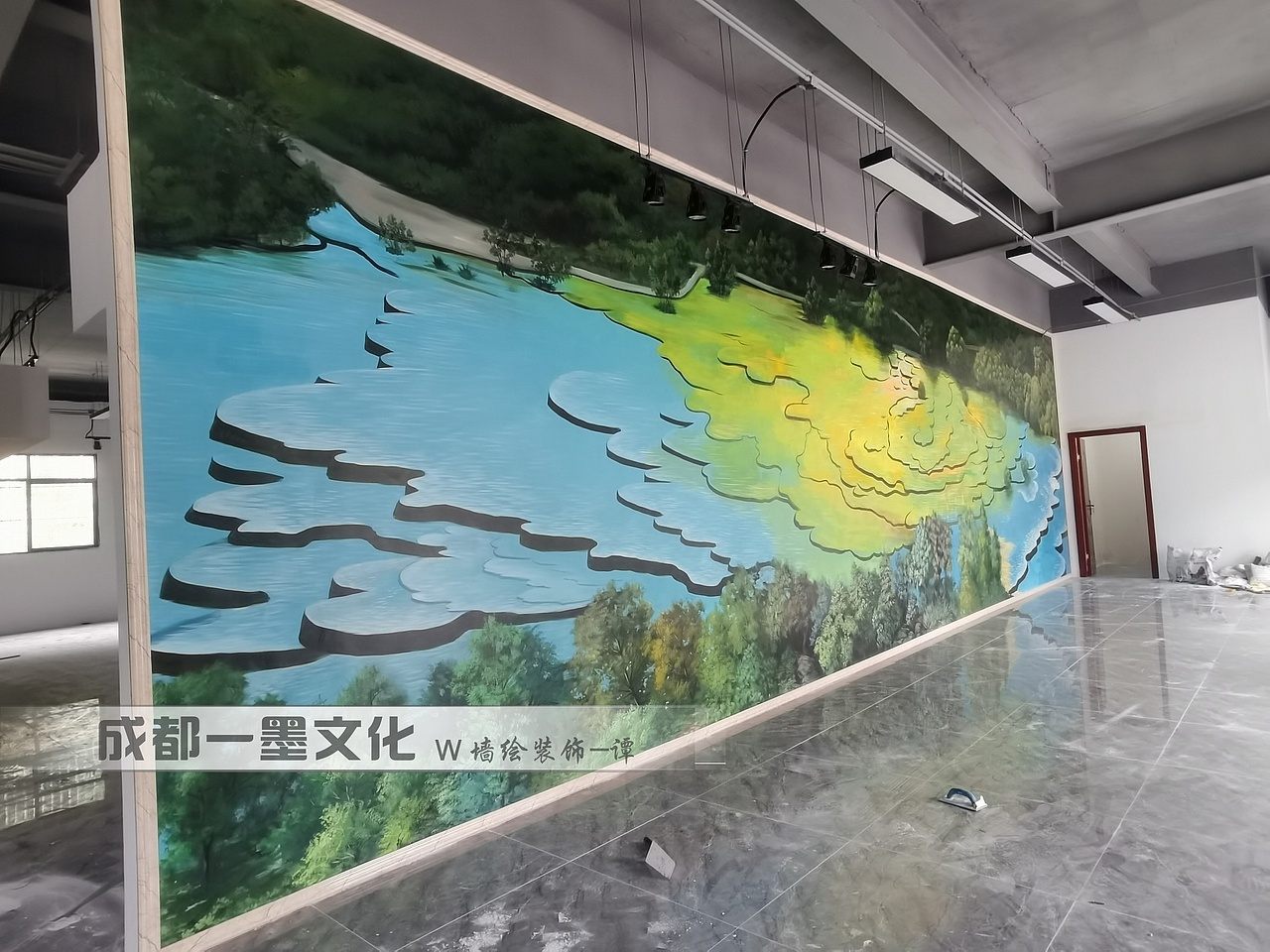 景区墙绘，风景壁画，风景油画（图ZNDAyMzczOTA0） - 绘画 - 站酷设计师新农村壁画原创素材 - 站酷ZCOOL