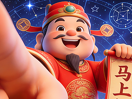 【AI视觉创意-01】财源广进！财神爷驾到！