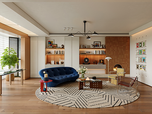 鲍豪斯客厅 多巴胺客厅 