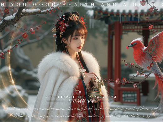 辰灌森 | 红梅灵雀系列-0005