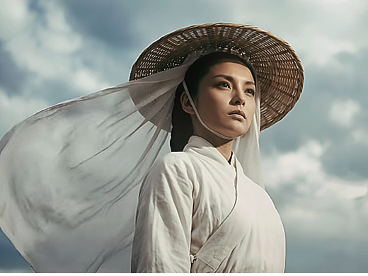 中式武俠美學(xué)《古剎?驚鴻》（個(gè)人主頁(yè)-ZNzMxMzI5ODg=） - AI作品 - 站酷設(shè)計(jì)師H六六66原創(chuàng)素材 - 站酷ZCOOL