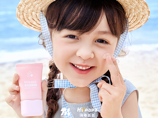 儿童护肤｜拍摄一组的海龟爸爸夏日防晒形象大片