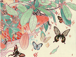 《锦鲤 · 天香有余图》原创工笔画