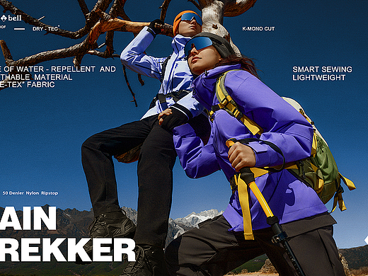 蒙特贝尔 mont·bell 户外出游冲锋衣 全案+KV