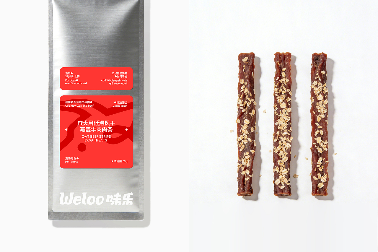 味乐Weloo 宠物鲜食品牌形象设计（图ZNDAyNDEwMDky） - 品牌 - 站酷设计师D2D_STUDIO原创素材 - 站酷ZCOOL
