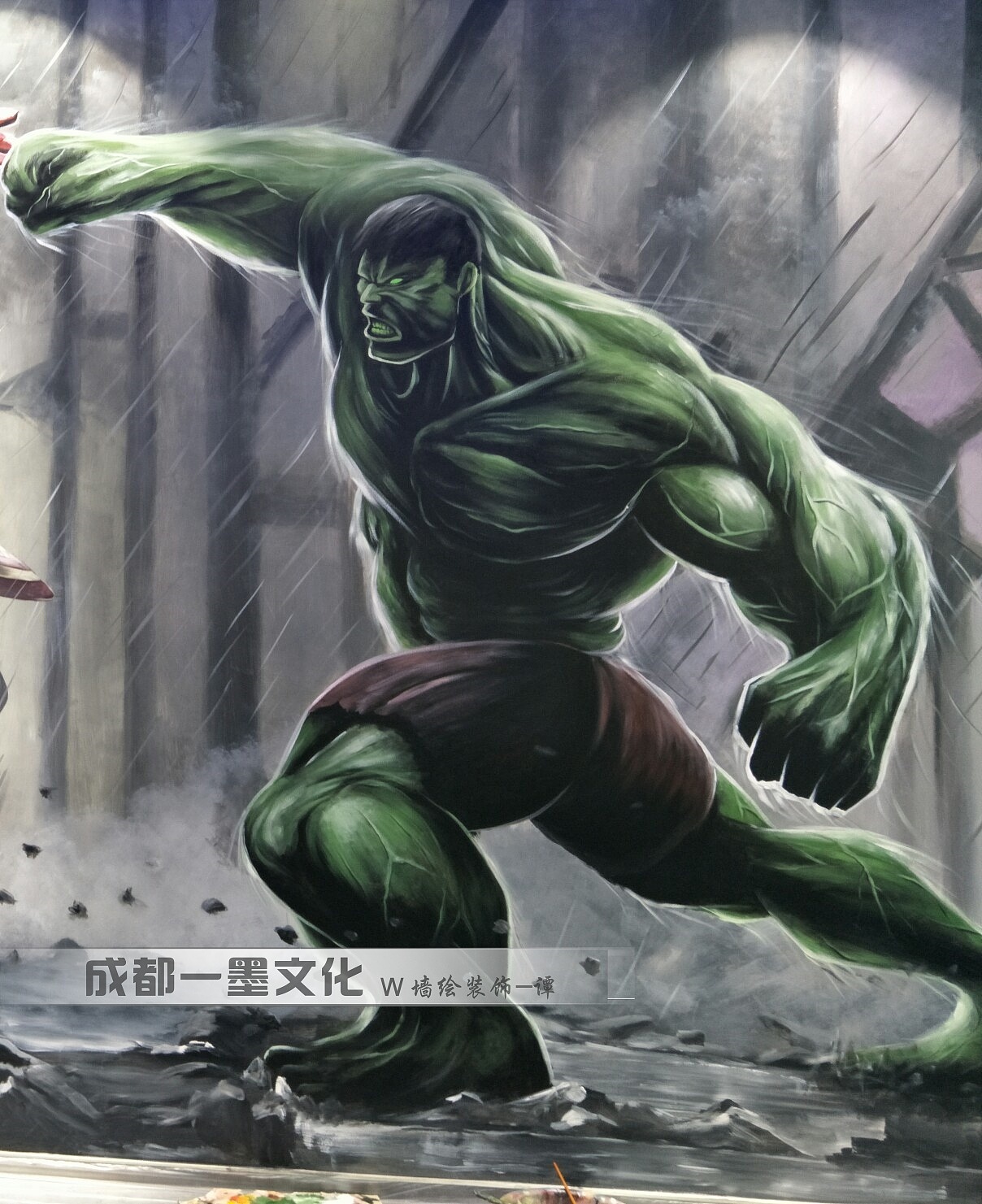 3D墙绘，网咖墙绘,网咖装修（图ZNDAyNDEwMTM2） - 绘画 - 站酷设计师壁画墙绘原创素材 - 站酷ZCOOL