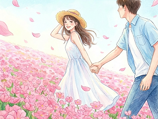 情人节海报（个人主页-ZNzMxMzYyMDA=） - AI作品 - 站酷设计师我是数码爱好者原创素材 - 站酷ZCOOL