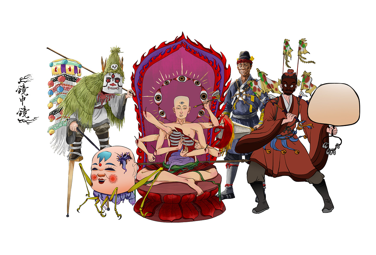 《镜中镜》人物设计（图ZNDAyNDE3MTE2） - 概念设定 - 站酷设计师固态云原创素材 - 站酷ZCOOL