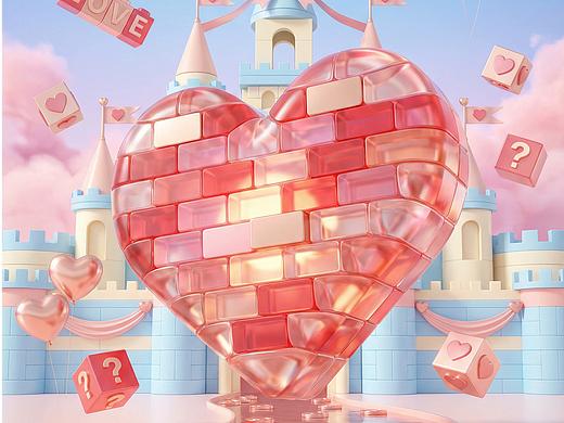 愛意滿格·甜蜜不打烊（個(gè)人主頁(yè)-ZNzMxMzY0ODg=） - AI作品 - 站酷設(shè)計(jì)師尹盛凱原創(chuàng)素材 - 站酷ZCOOL