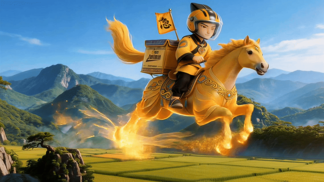 妖精也点外卖？美团外卖1对1急送｜参赛作品（图ZNDAyNDIyMTQ4） - AI作品 - 站酷设计师张小喵Tensor原创素材 - 站酷ZCOOL