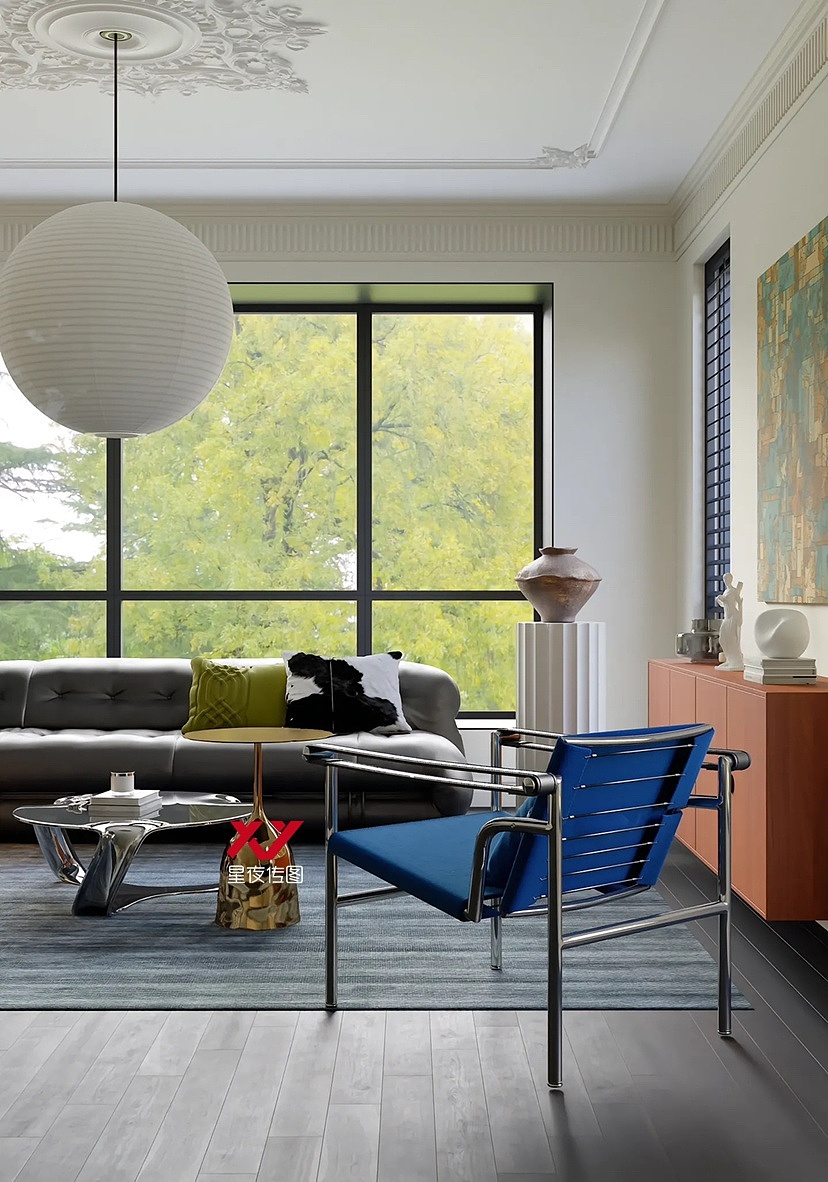 现代法式计极简丨抵达生活的浪漫（图ZNDAyNDI0NTUy） - 家装设计 - 站酷设计师诗诗小仙女原创素材 - 站酷ZCOOL