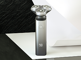 剃須刀 建模渲染