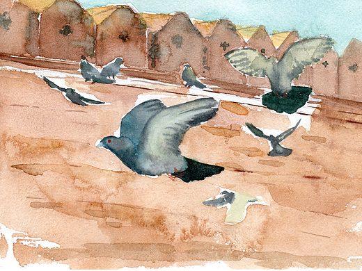 我的旅行画记《漫行泰国》