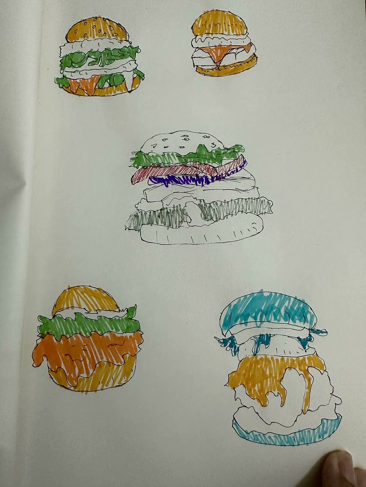 简画🧑‍🎨（图ZNDAyNDM0ODky） - 创作习作 - 站酷设计师黄佳恩原创素材 - 站酷ZCOOL