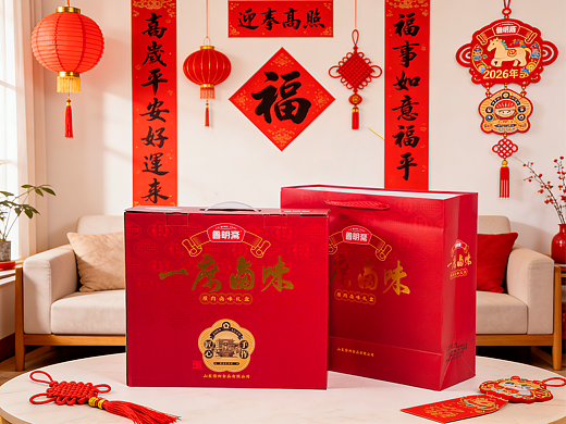 有间|鲁明斋一席卤味礼盒四季发财五福临门