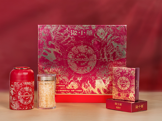 有间|泡小燕东方红礼盒燕窝饮有机银耳福到甜来炖品