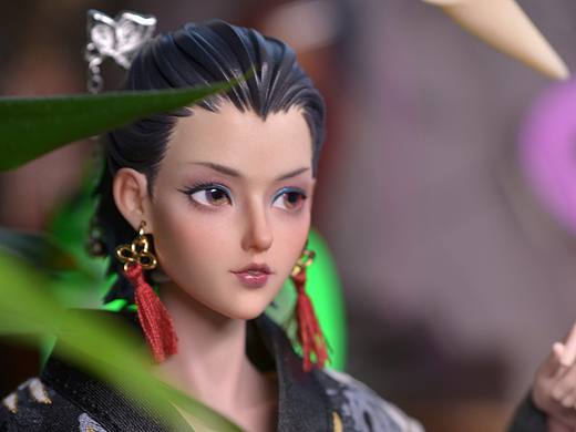 原创1/6潮流女人偶头雕