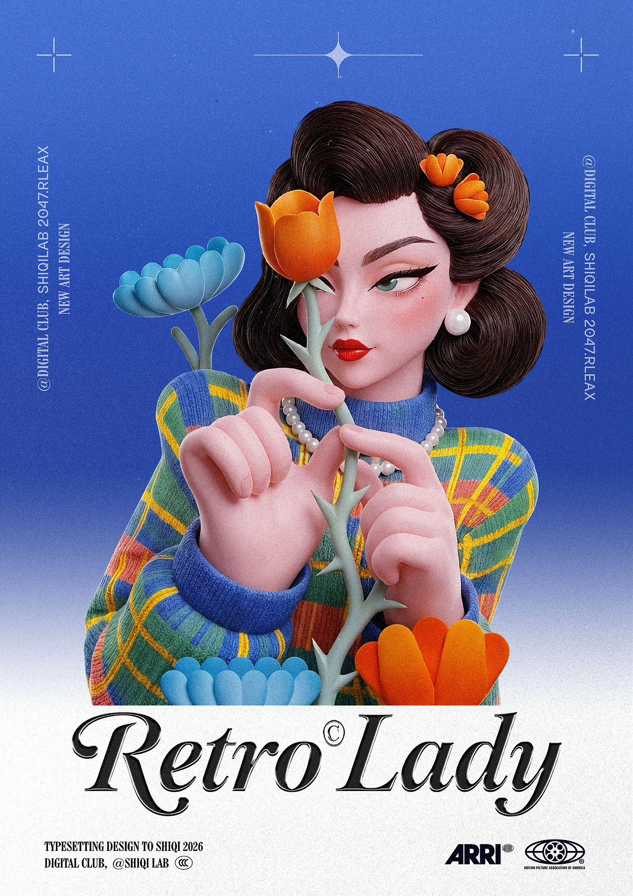 AI人物设计｜复古优雅Lady（图ZNDAyNDUwNTAw） - AI作品 - 站酷设计师蘇筱曼原创素材 - 站酷ZCOOL