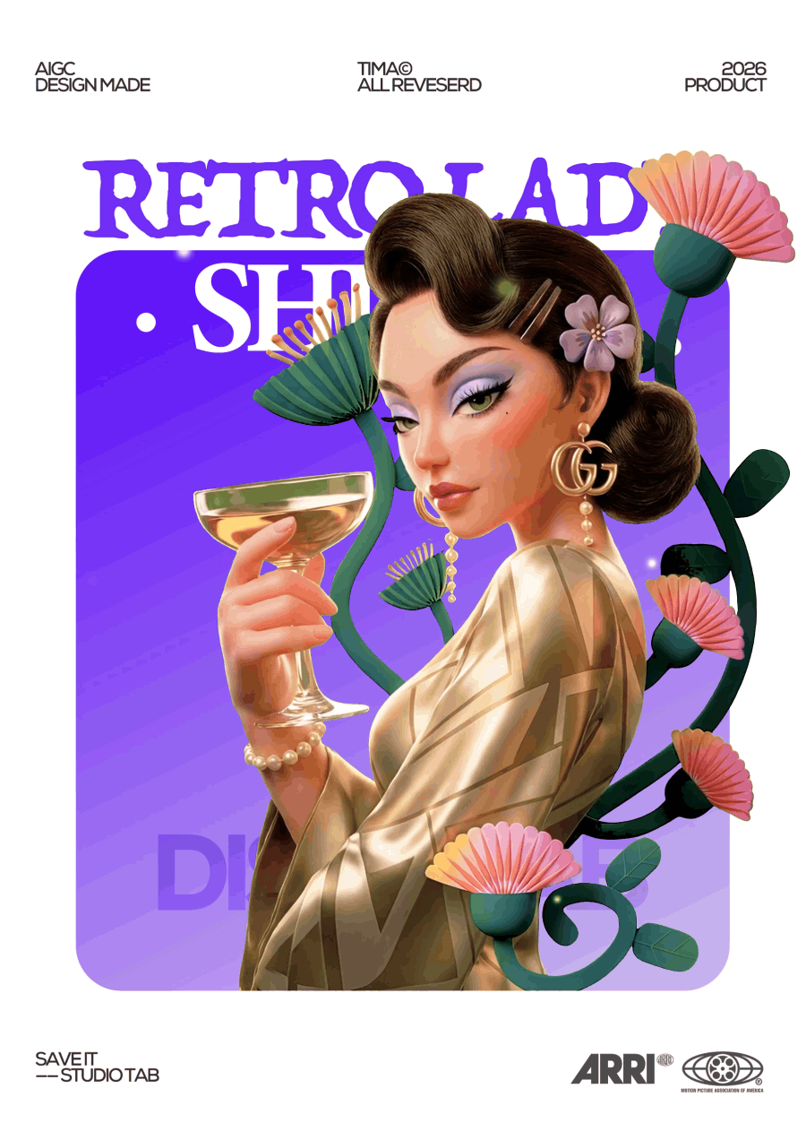 AI人物设计｜复古优雅Lady（图ZNDAyNDUwNTQw） - AI作品 - 站酷设计师蘇筱曼原创素材 - 站酷ZCOOL