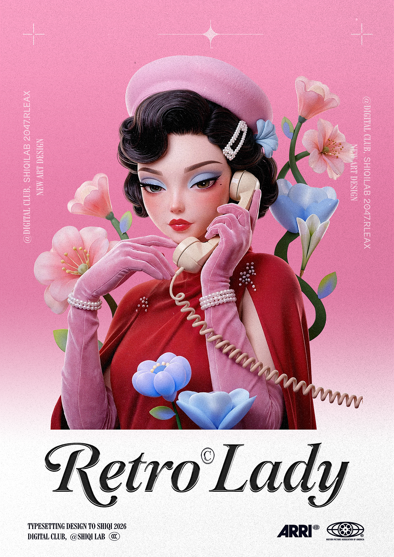 AI人物设计｜复古优雅Lady（图ZNDAyNDUwOTQ0） - AI作品 - 站酷设计师蘇筱曼原创素材 - 站酷ZCOOL